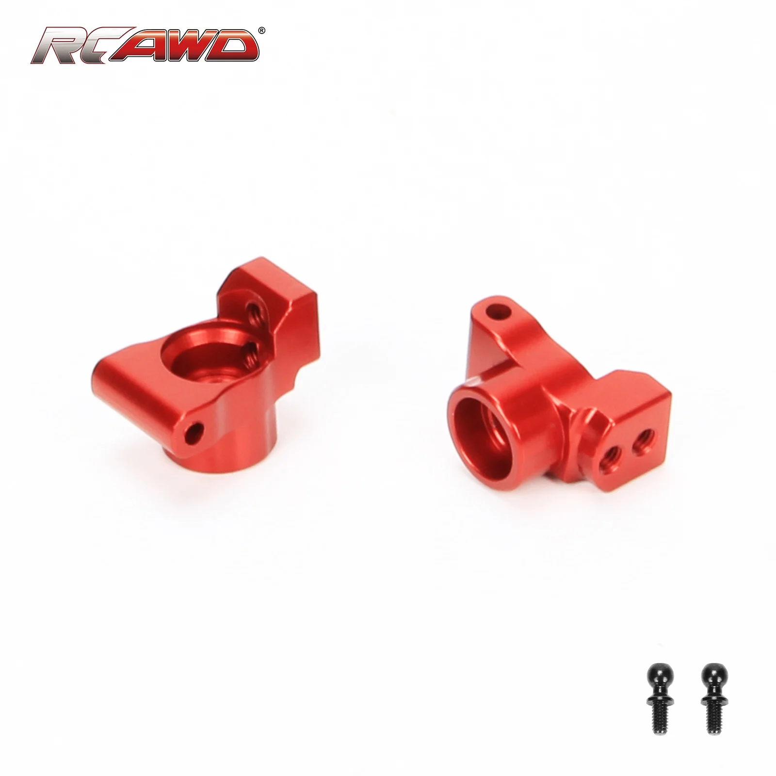 Задняя Ступица автомобиля RCAWD из сплава Mini-T 2 0 Mini-B для Losi 1/16 mini-B 1/18 mini-T 2WD