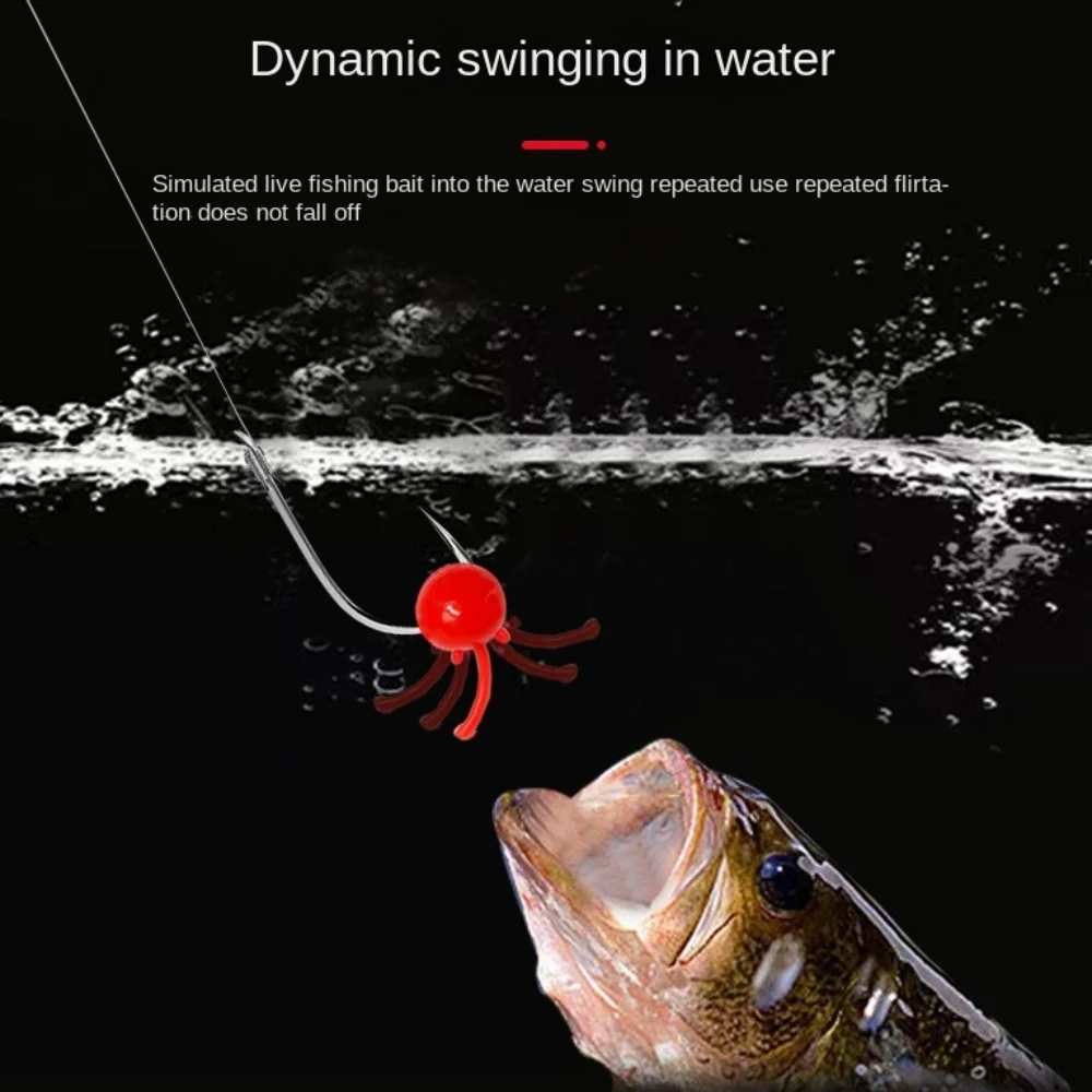 500/300/100 зерен рыболовная желейная приманка мягкая реалистичная для лосося рыбы