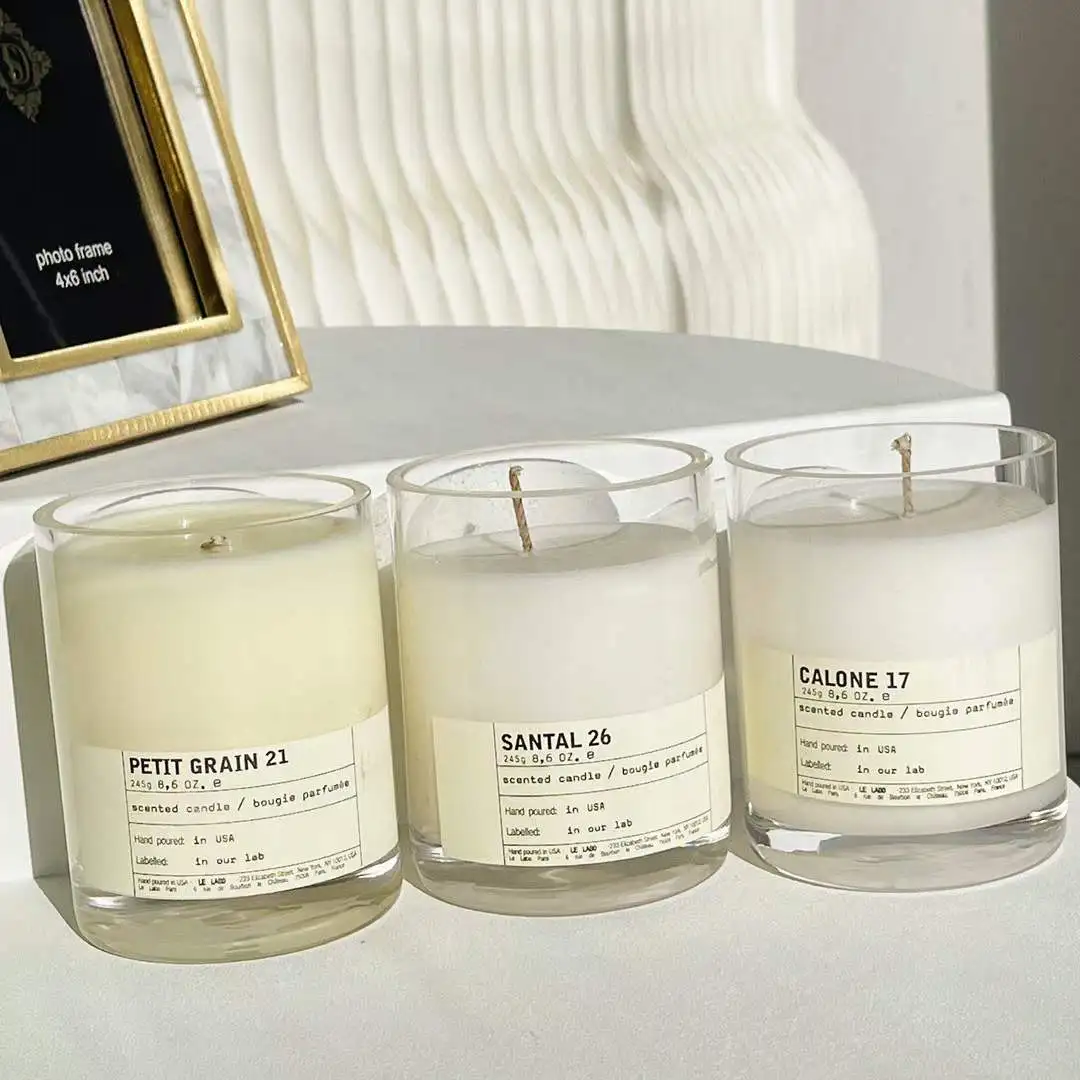 

245g Luxury Candles Laboratory Scented Candle Diffuser Fragrance High Quality LABO Aromatherapy Candle Candles Bathroom Home