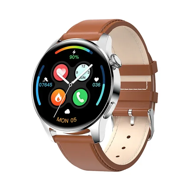 

New For HUAWEI Smart Watch Men Waterproof Sport Fitness Tracker Weather Display Bluetooth Call Smartwatch For Android IOS