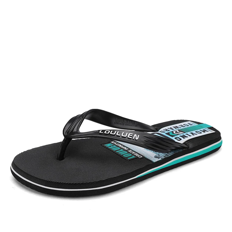

Summer Slippers Men Flip Flops Beach Sandals Non-slip Casual Flat Shoes 2023 Slippers Indoor House Shoes For Men Outdoor Slides