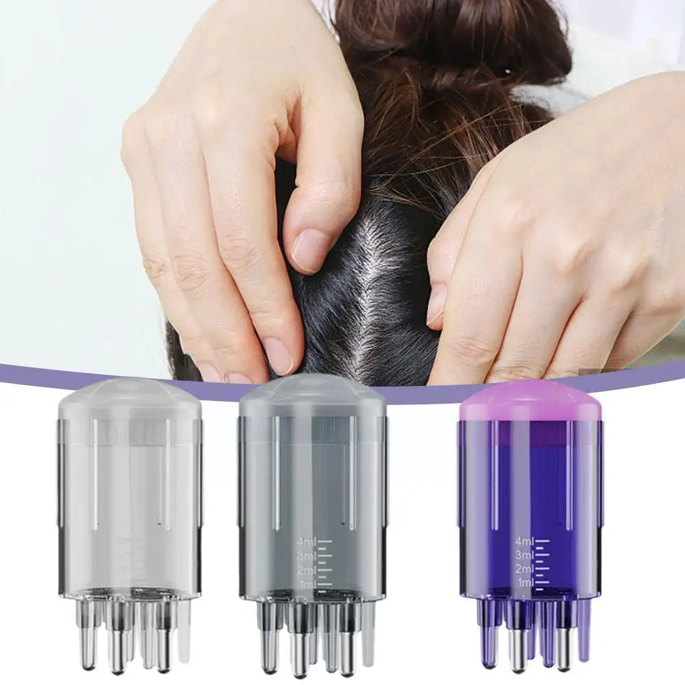 

1PCS Scalp Applicator Liquid Comb for hair growth Serum Oil Nourish Mini Portable Hair Roots Massage Medicine Comb Hair E8Z4