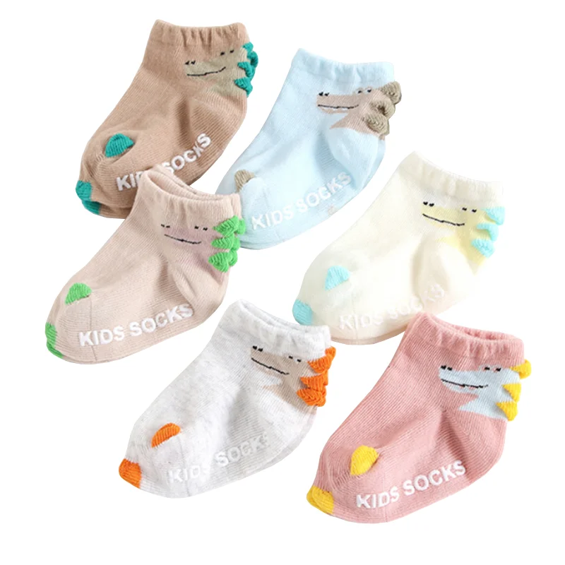 

3 пары/партия, нескользящие носки для мальчиков и девочек