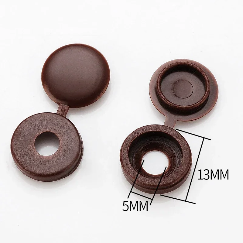 Пластиковые защитные чехлы для гвоздей, винтовые колпачки, крестообразный винт, 9 цветов, декоративная крышка, складная крышка с крестообразным винтом, 30/50 шт.