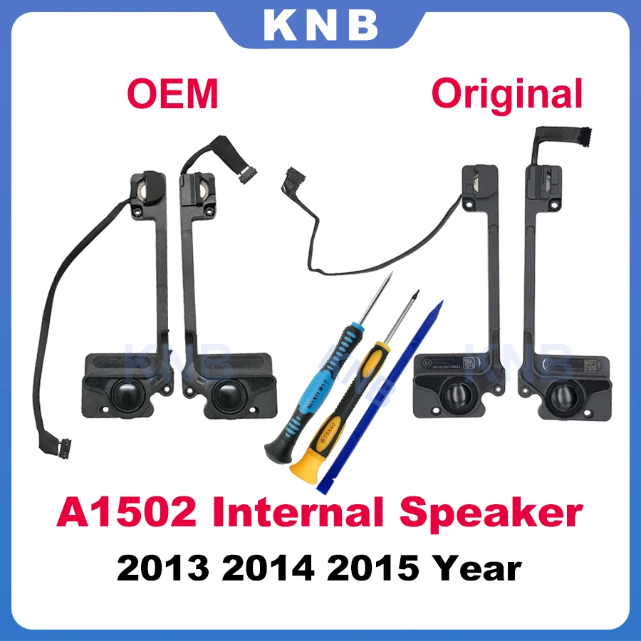 Протестированный внутренний динамик левый и правый A1502 для Macbook Pro Retina 13 дюймов 2013