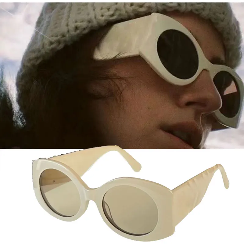 

2022 Sunglasses For Women's And Men's Fashion Small Circular Color Lens Sunglasses Suitable For Driving Fishing And Cooking And