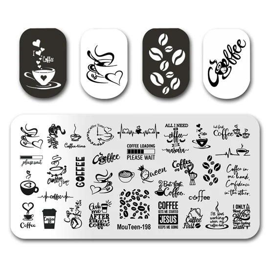 Пластина для стемпинга ногтей планшетоны маникюрный набор