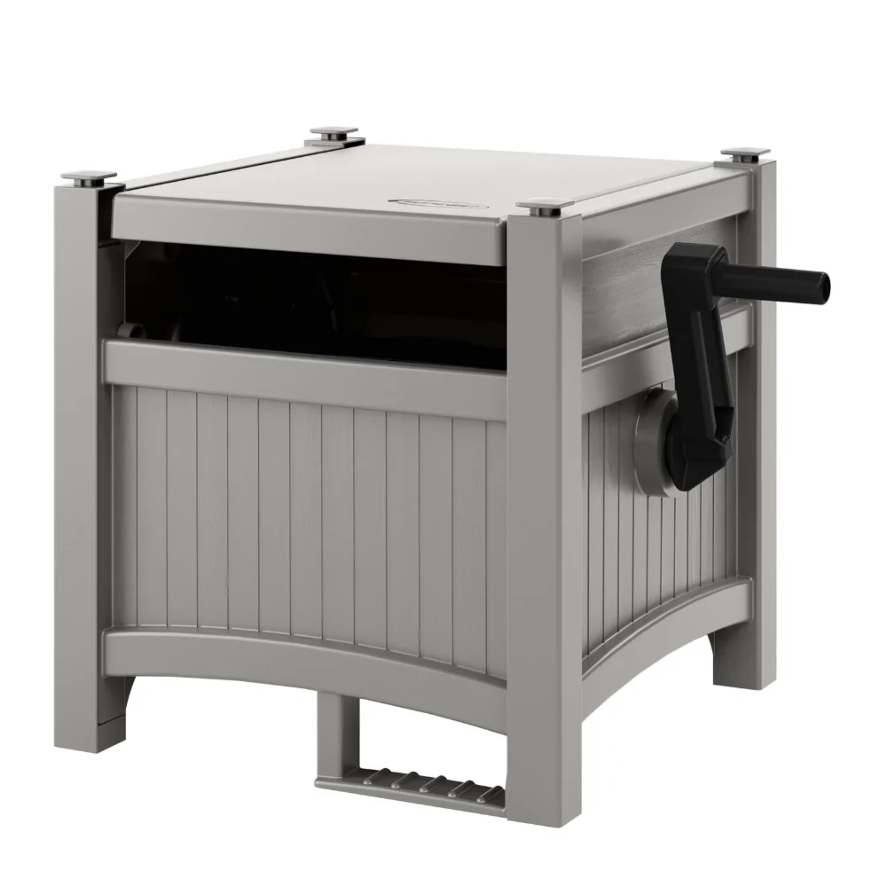 

100 ft. Hose Hideaway Reel, Gray