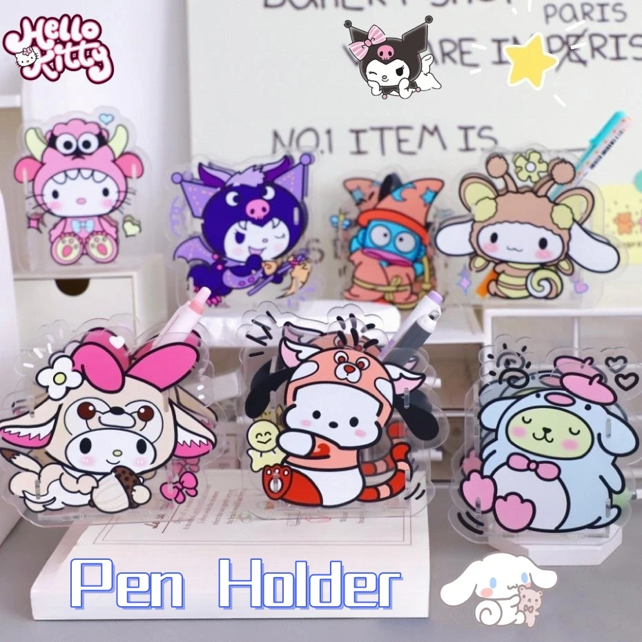 

Настольный держатель для ручек Hello Kitty Kuromi в стиле аниме