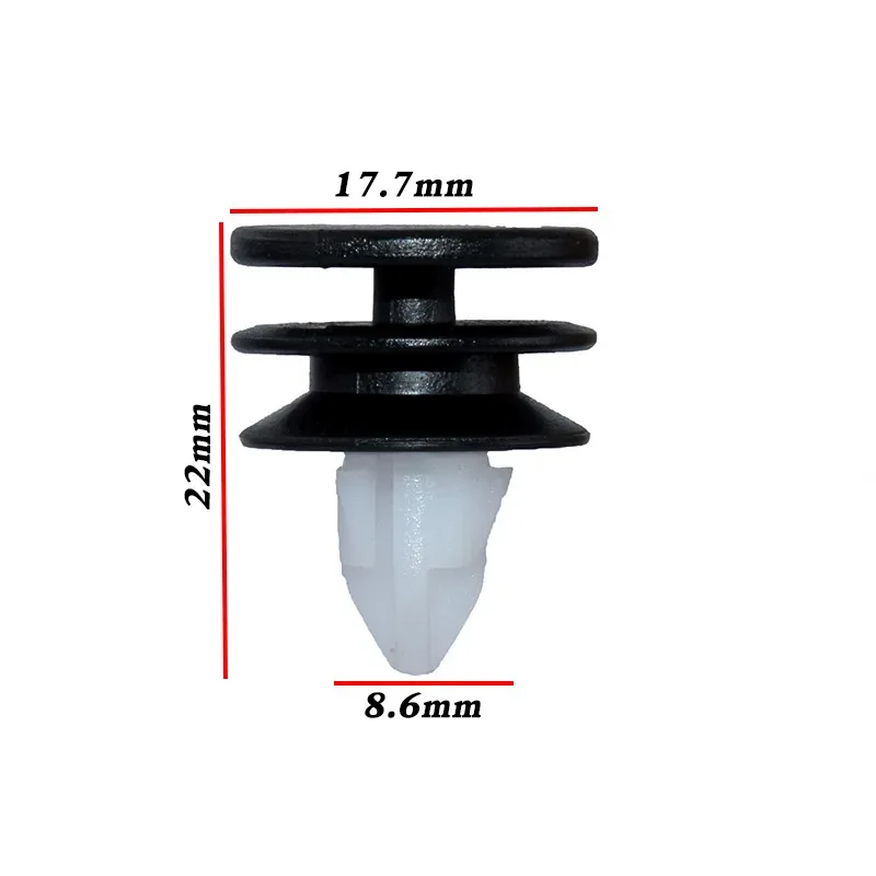 Заклепки для внутренней отделки автомобильной двери, пластиковый зажим крепления для Volvo S60 S40 XC90 S80