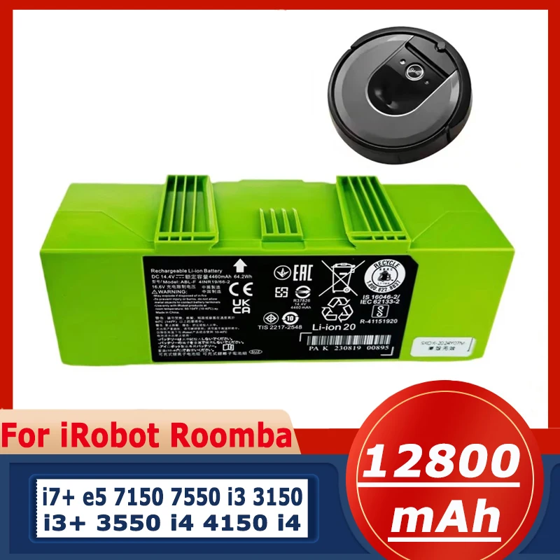Фото Аккумулятор ABL-F для iRobot Roomba i7 i7+ j7 j7+ 7158 7150 7550 7558 i3 i3+ 3150 i4 i4+ 4150 i8 и e5 e6 e5150 e6198 Замена №2