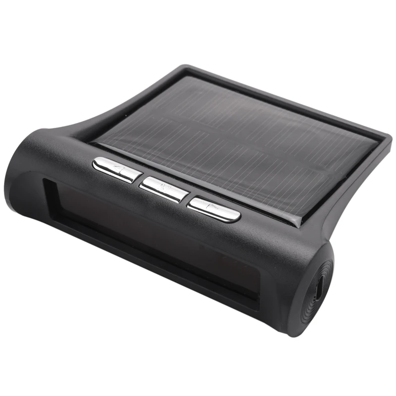 

Solar Tpms Car Tire Pressure Alarm Monitoring System Automatic Alarm System Tire Pressure Temperature Warning