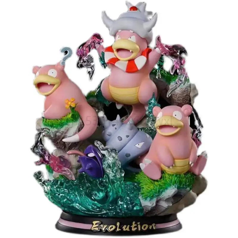 

Pokemon Mfc Bao Ke Meng Beast Evolution Hand-made Fire-breathing Dragon Wonderful Frog Seed Geng Ghost Statue Ornament