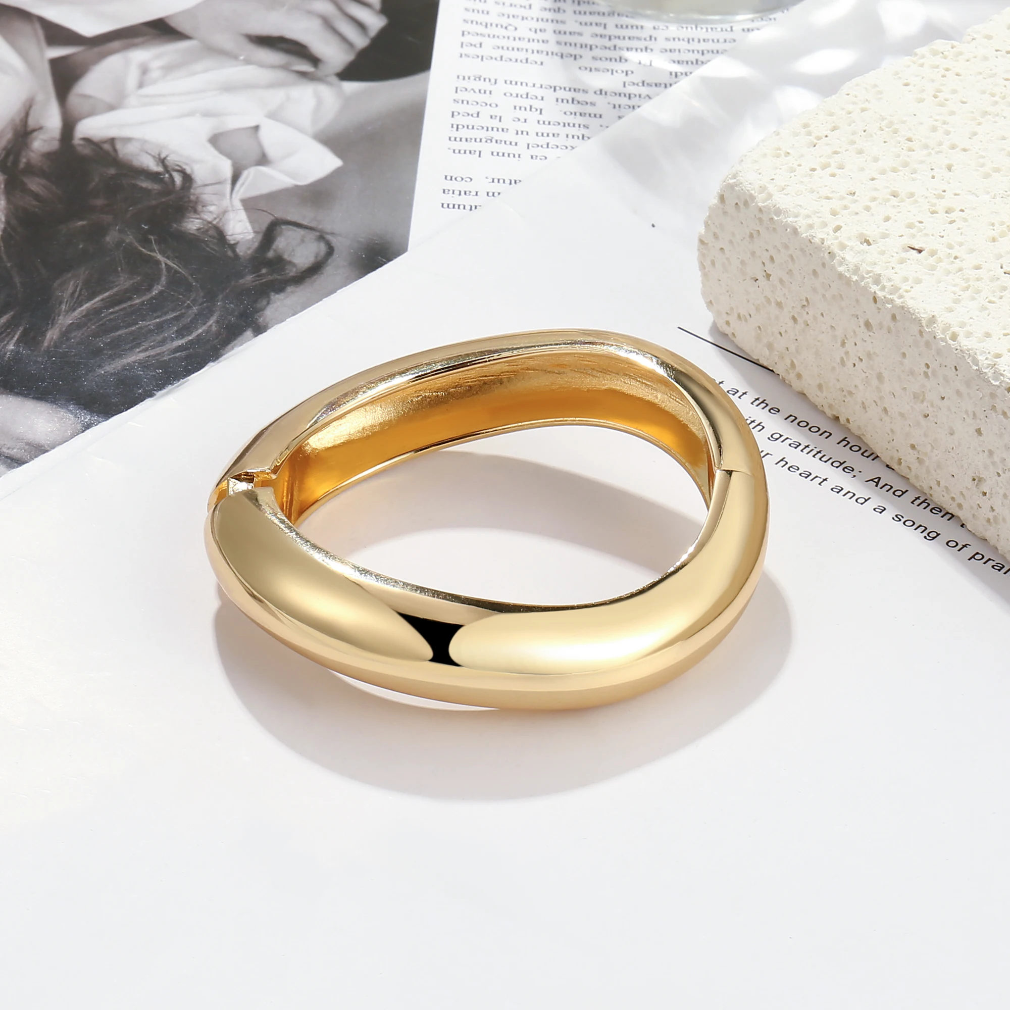 Badu винтажные нерегулярные широкие металлические массивные браслеты-манжеты для