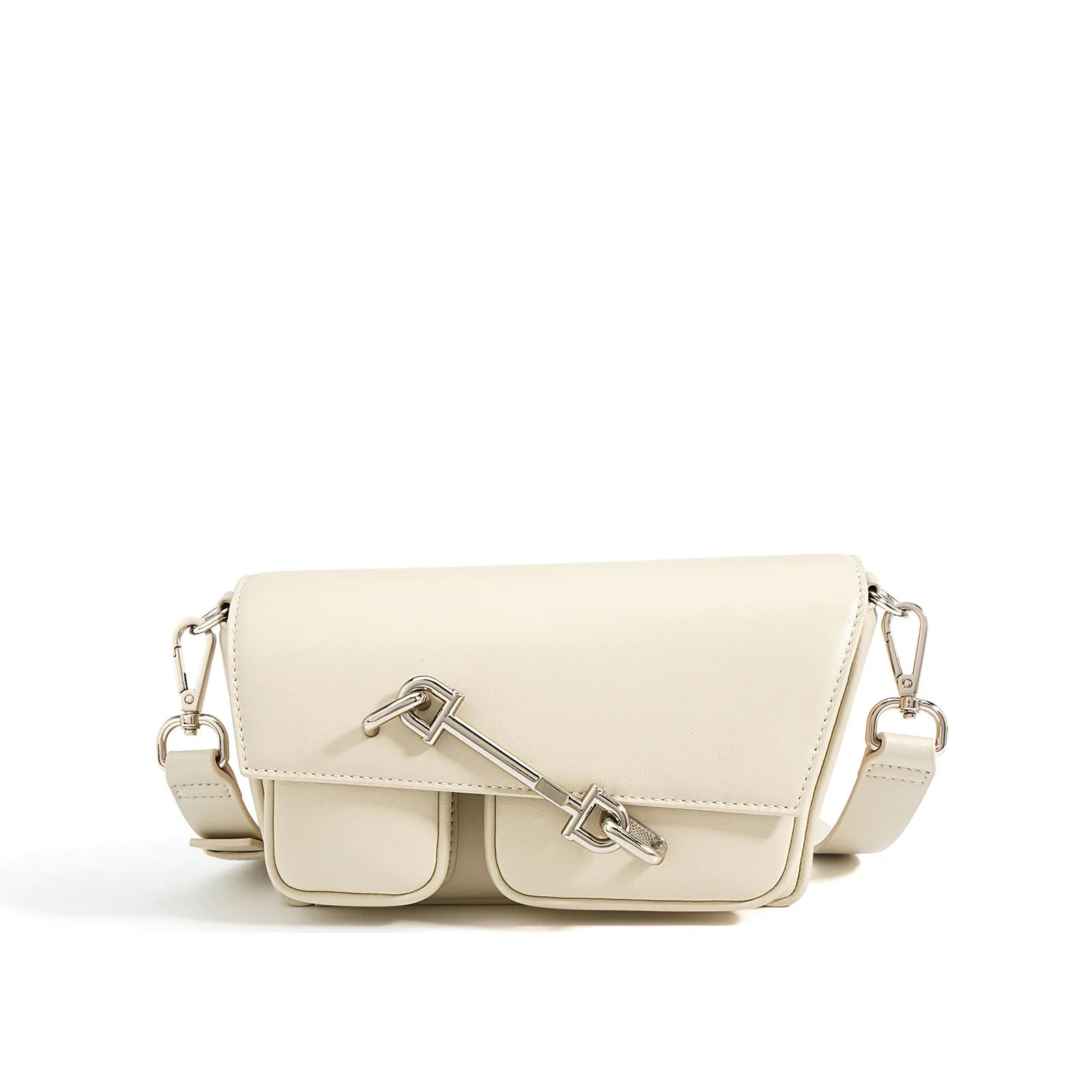 2023 Summer Small Saddle Bags for Women Genuine Leather Shoulder Crossbody Bag Niche Design Free Shipping Camera Messenger Bag