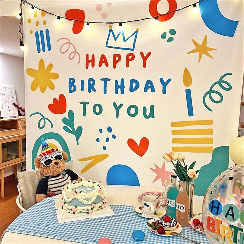 

Гобелен Happy Birthday Kawaii Детская комната