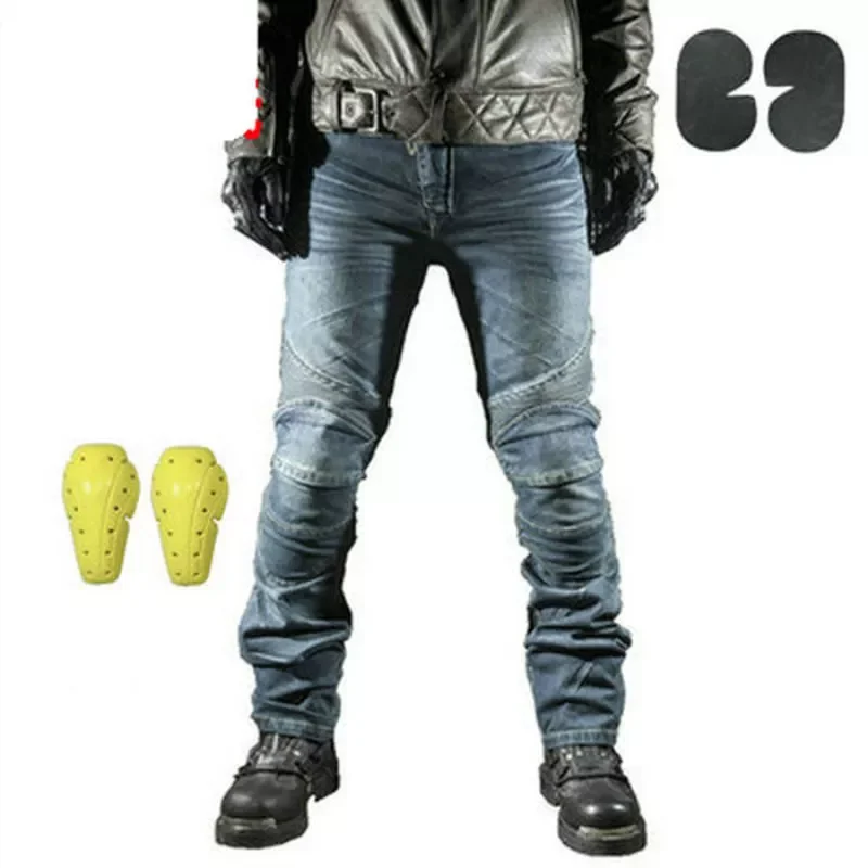 

NEW2023 Motorcycle Pants Men Moto Jeans Protective Gear Riding Touring Motorbike Trousers Motocross Pants Pantalon Moto Pants