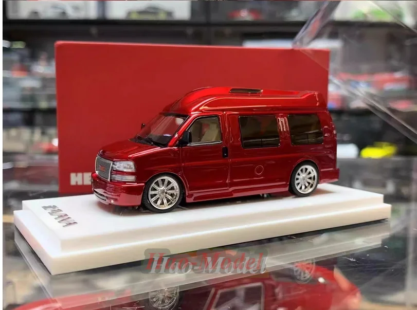 GOC GMC 1/64 для савана RV няня модель автомобиля сплав литье под давлением