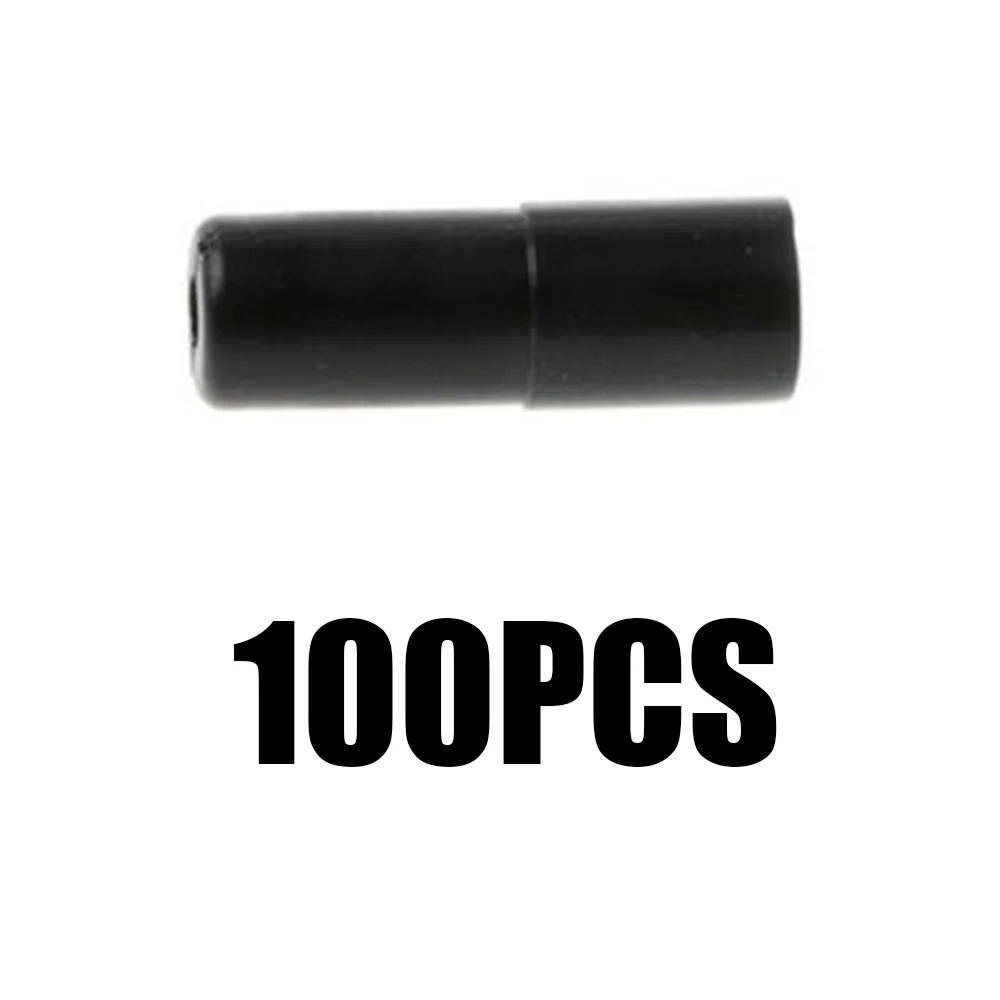 100 шт. 5 мм пластиковый велосипедный тормозной трос колпачок тормозного внешнего