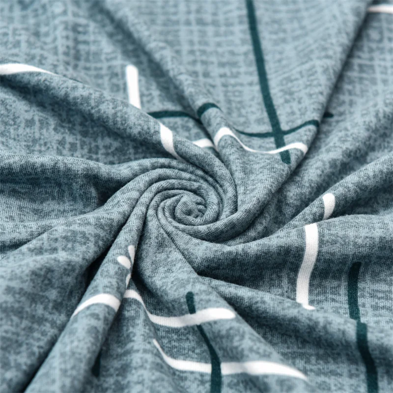 Эластичный чехол для дивана из спандекса с геометрическим рисунком