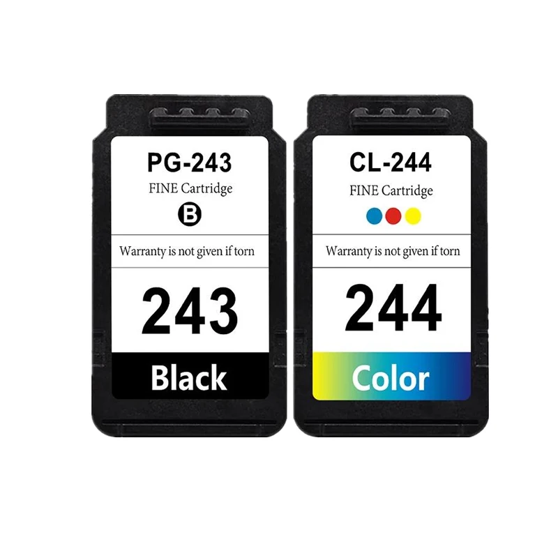 PG243XL CL244XL восстановленный картридж для Canon PG243 CL244 для принтера Canon Pixma MG2924 MG2420 MG2520 MG2555 (art.: 3920cfc8a2216) - 3920cfc8a2216