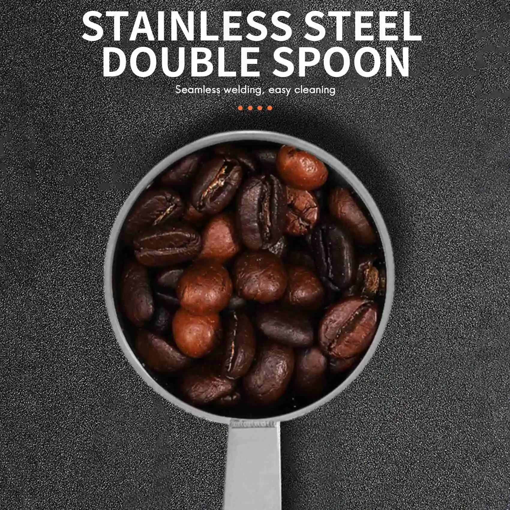 Стойка для эспрессо зеркальная ложка темпера из нержавеющей стали мерная