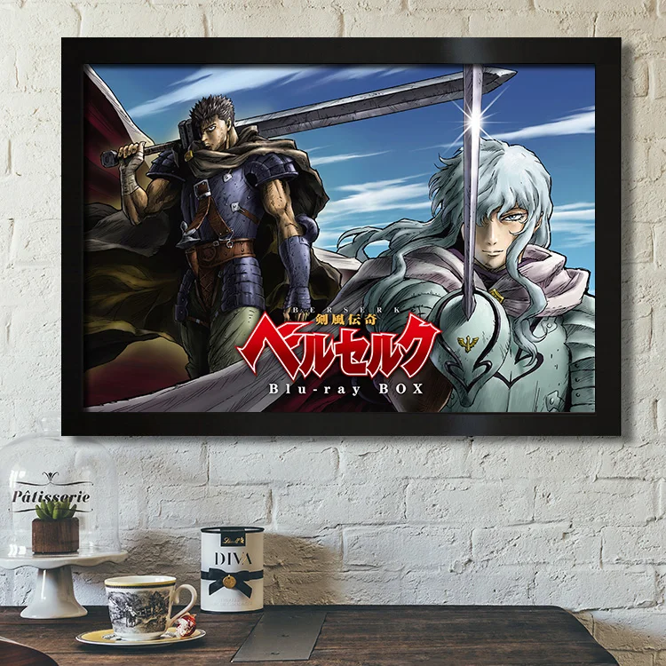 Меч ветер Легенда японский Классический Аниме украшение детской комнаты холст