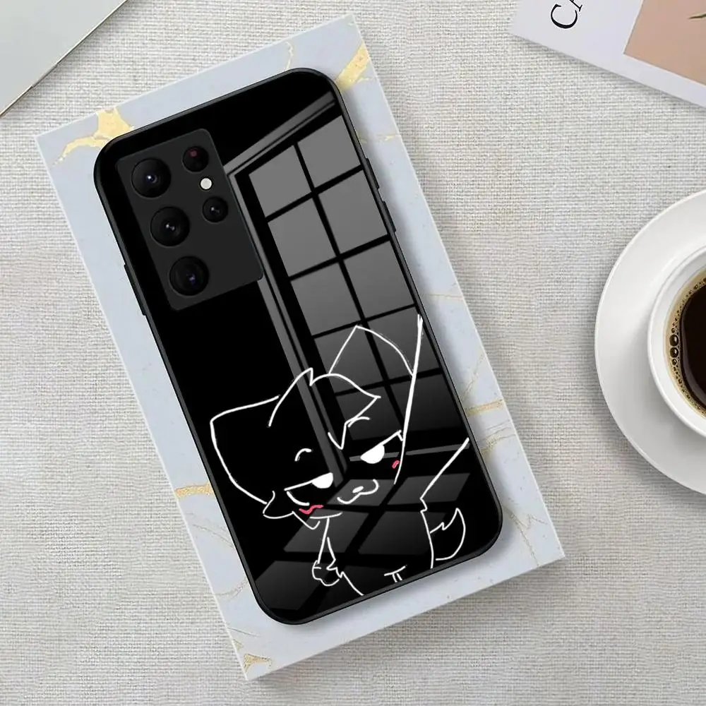 Чехол для телефона B-Boykisser Art для Samsung S25 Edge Ultra 23, 22, 21, 20, Ultra Plus S24 Fe A54 53 25, стеклянная крышка (art.: 3920d3aa4d613) - 3920d3aa4d613