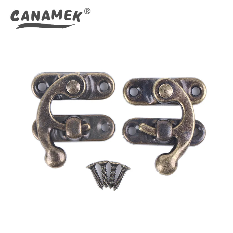 Маленькая серебряная защелка нагрудный замок ювелирные изделия деревянная