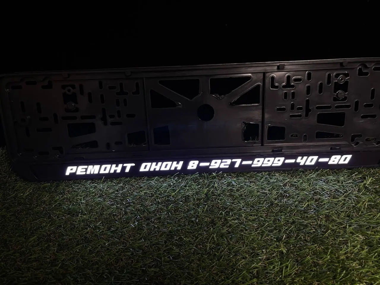 1 шт. LED рамка номерного знака автомобиля с подсветкой логотипа (Chevrolet) | Автомобили