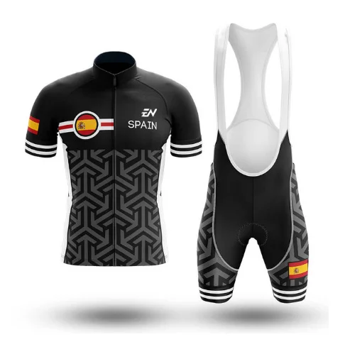 Новая испанская велосипедная Джерси одежда для профессиональной команды летние