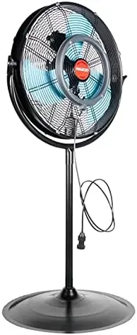 

23979 30\u201D Oscillating Pedestal Misting Fan, Outdoor Fans for Patios, Waterproof Misting Fans for Outside, Fan With Mist, Fa