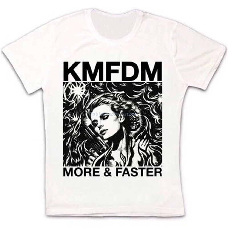 

Kmfdm More & Faster Industrial Kraut Mdfmk Excessive Force Unisex T Shirt For Youth Middle-Age Old Age Tee Shirt