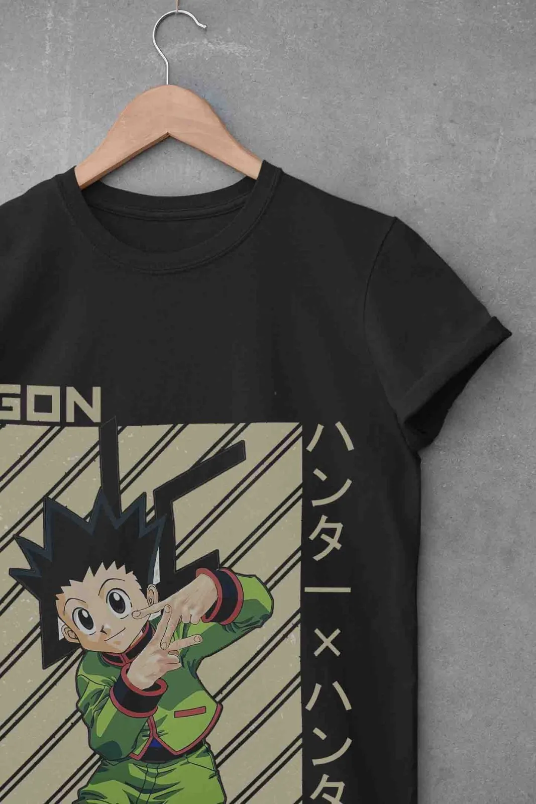 Фото Футболка Hunter x Hunter с Гоном Фриксом, футболка с Килуа, топ HxH, футболка с Хисокой, унисекс, аниме. №3