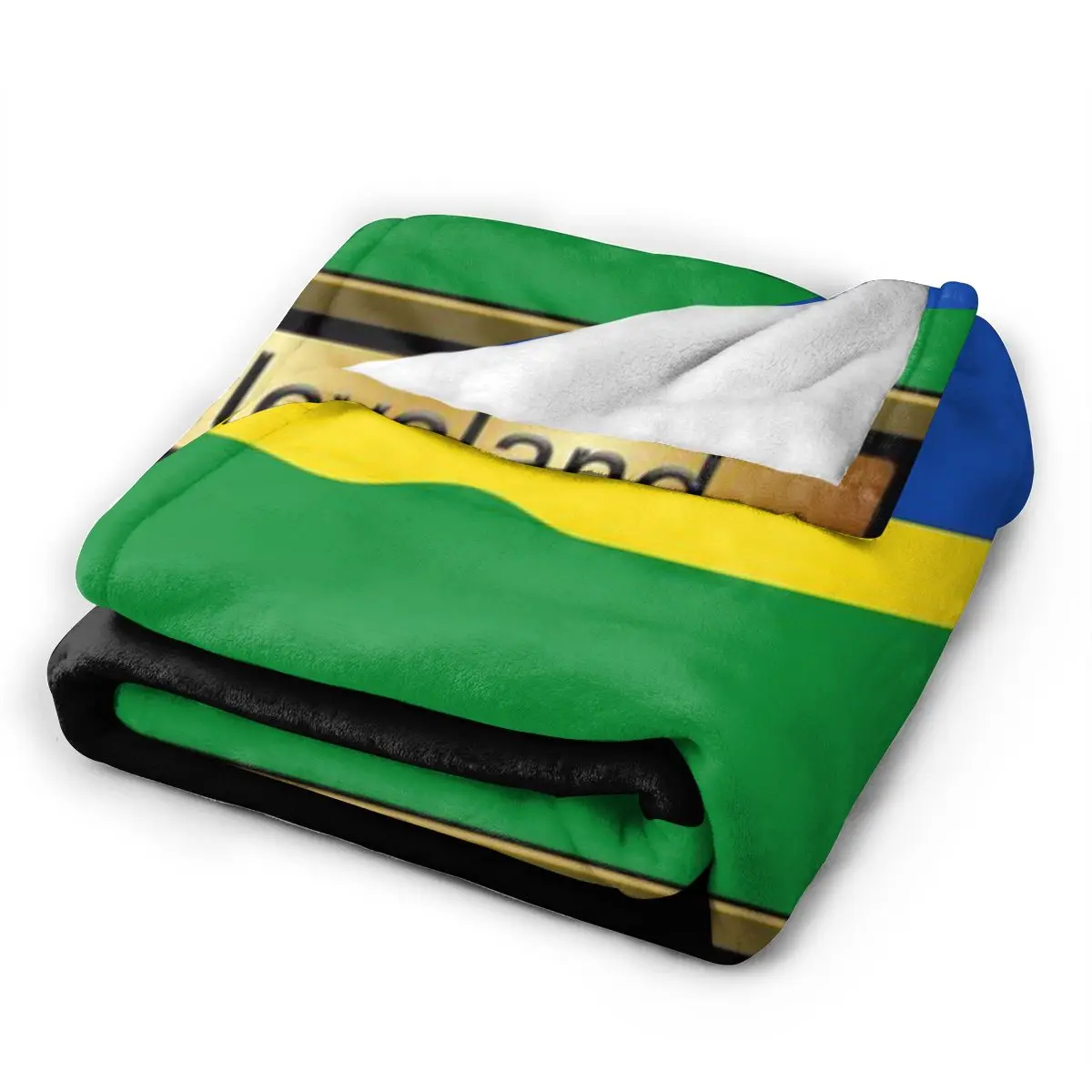 Флисовое покрывало Flevoland с флагом наклейки на подарки-называется ультра-мягким