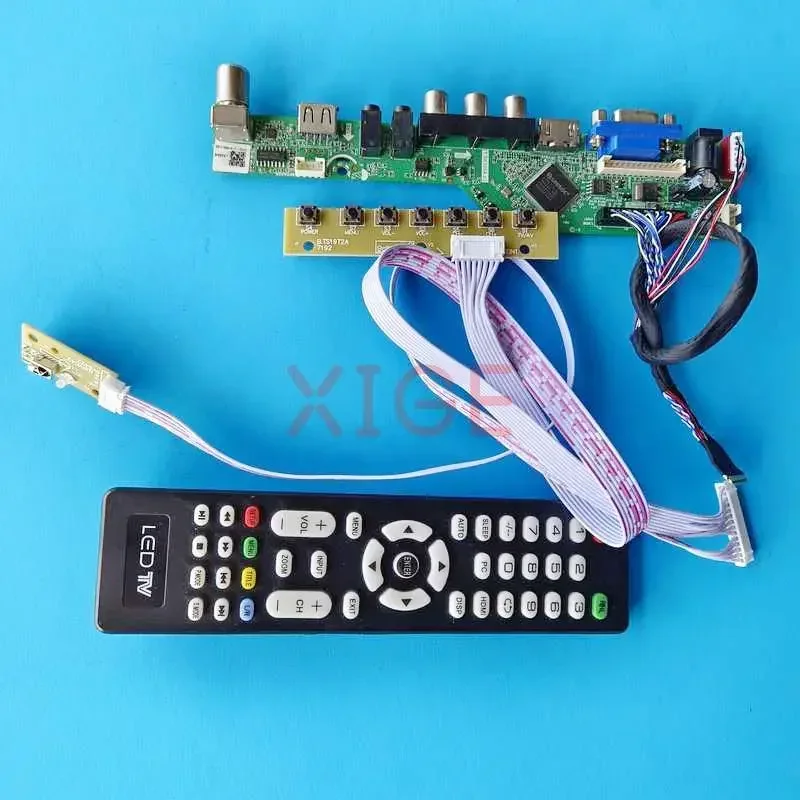 Плата контроллера драйвера для планшетов компьютеров 17 3 дюйма HDMI VGA AV USB