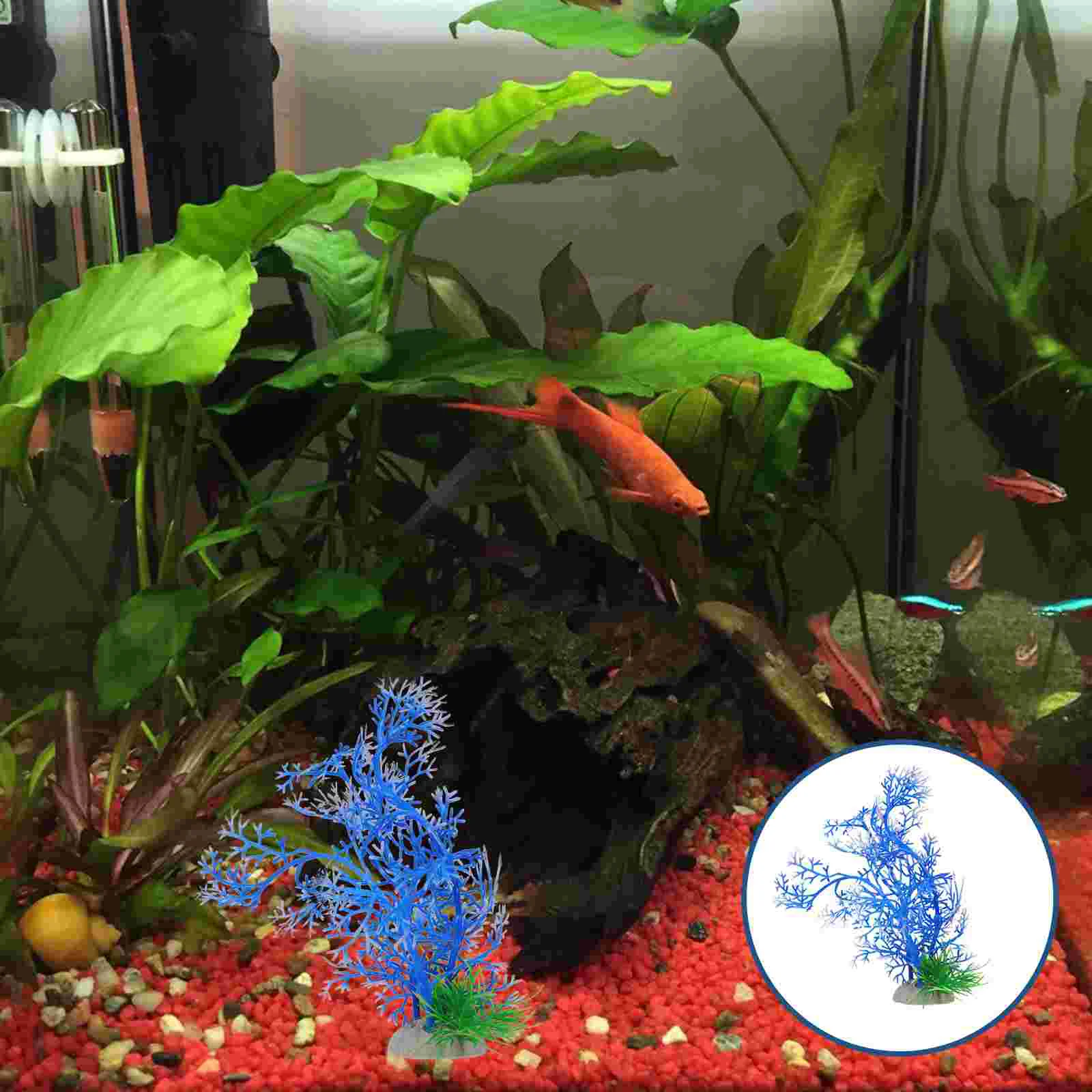 5 шт. искусственные водные растения украшение для аквариума украшения дома