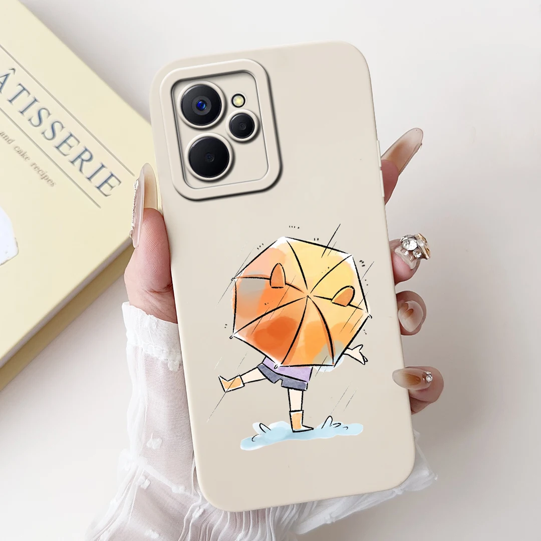 For Realme 10T Case Realme10 5G RMX3663 Stylish Candy Painted Cover Soft TPU Phone 10 Realme10T Fundas Bumper