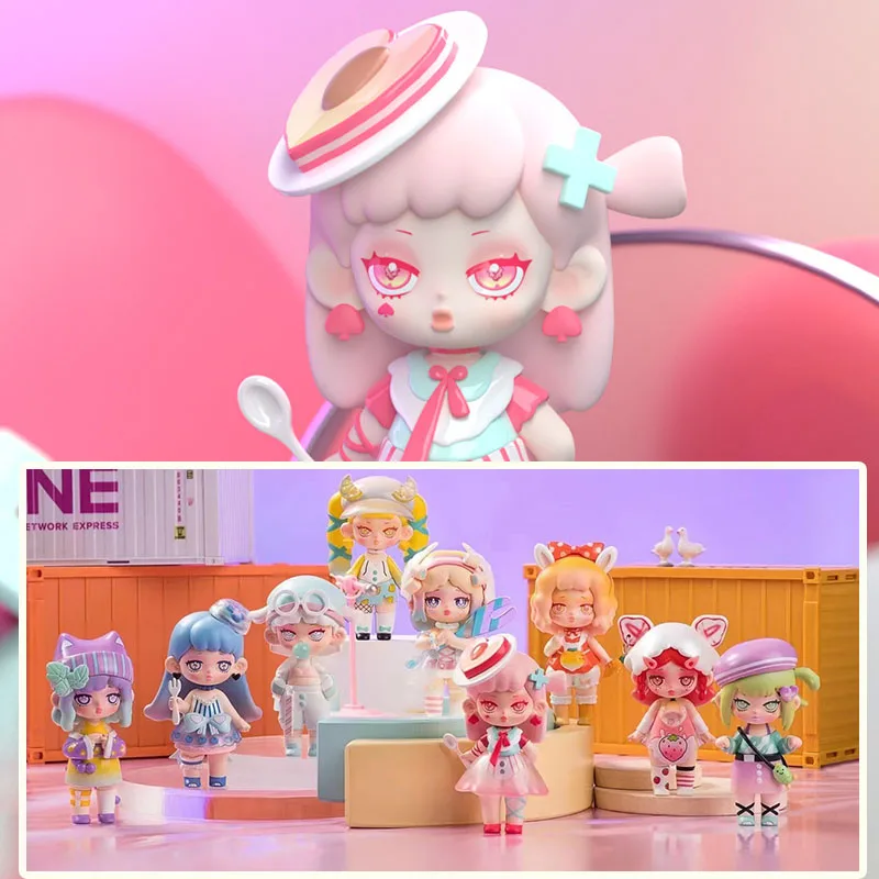 

Оригинальные игрушки KUNANA, загадочная коробка, серия милых пузырей для девочек, кунана, экшн-фигурки, куклы, игрушки для девочек