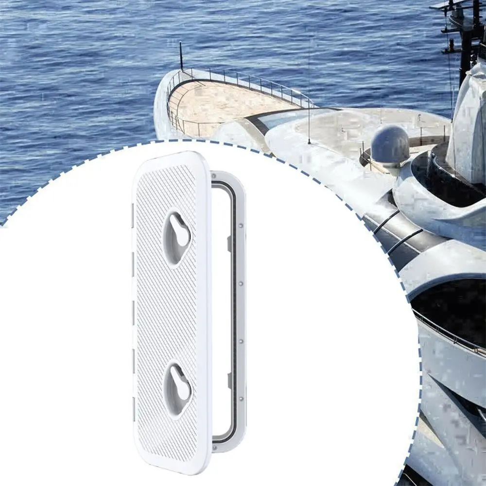 

Cruise Ship Twist Screw Out Deck Plate 607*243mm Marine Boat RV Deck Cover Lid Access Hatch Cover