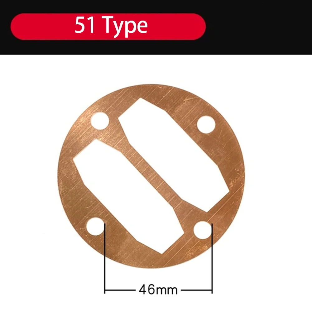 

Valve Plate Gaskets Washers Air Compressor Cylinder Head Base Copper Pad Air Pump Tools 47/51/65/65/95 Type