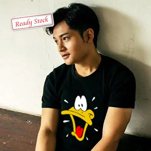 Футболка мужская хлопковая милая утка размеры от S до 3XL