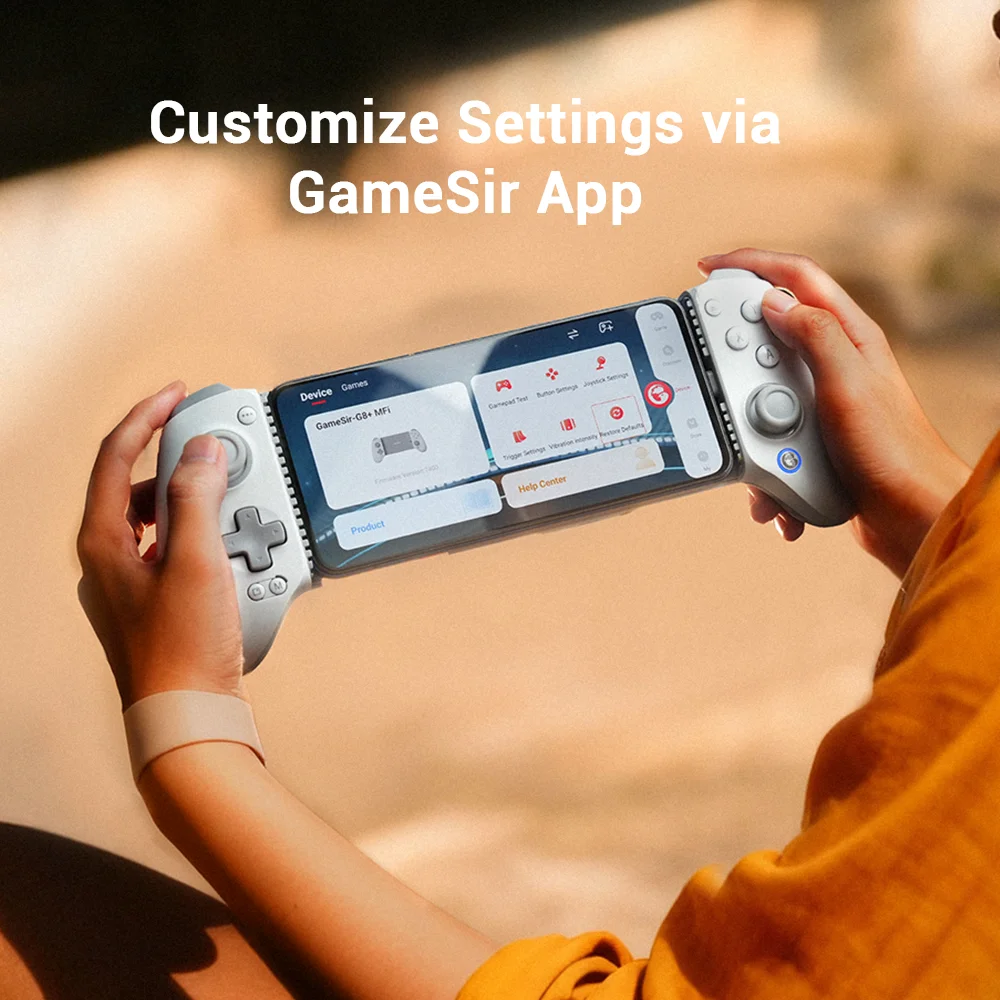 Фото Игровой контроллер Gamesir G8+ MFI для iPhone, iPad mini, телефонов и мобильных устройств с разъемом Type-C, официально сертифицированный Apple. №3