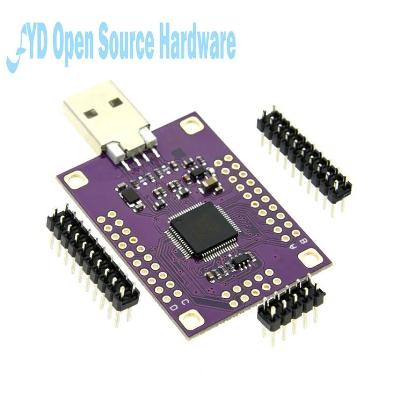 

1pcs MCU-4232 FT4232HL USB to RS232/RS485/RS422/UART/JTAG/SPI/I2C