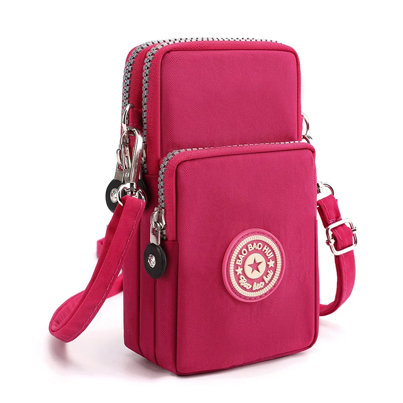 

Shoulder Bag Nylon Women Mobile Phone Bag Mini Female Messenger Purse Lady Wallet Small CrossBody Bag Women Handbag сумка женска