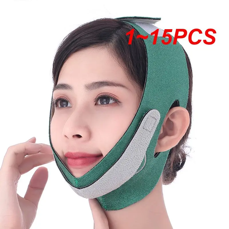 

1~15PCS Face Slim V-Line Lift Up Belt Women Slimming Chin Cheek Slim Lift Up Mask V Face Line Belt Anti Wrinkle Strap Band