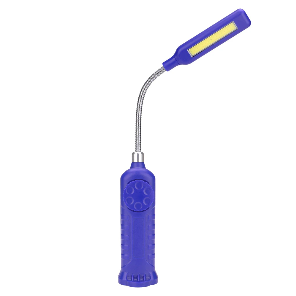 

LED Work Light Car-repairing Flashlights Flexible Torch Lighting Tools Household Bright Lights Hiking Camping Blue