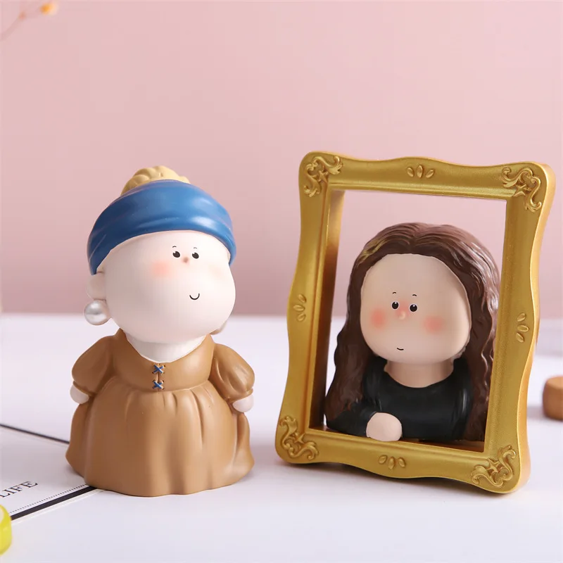 Креативные кукольные украшения для полных художников аксессуары рабочего стола