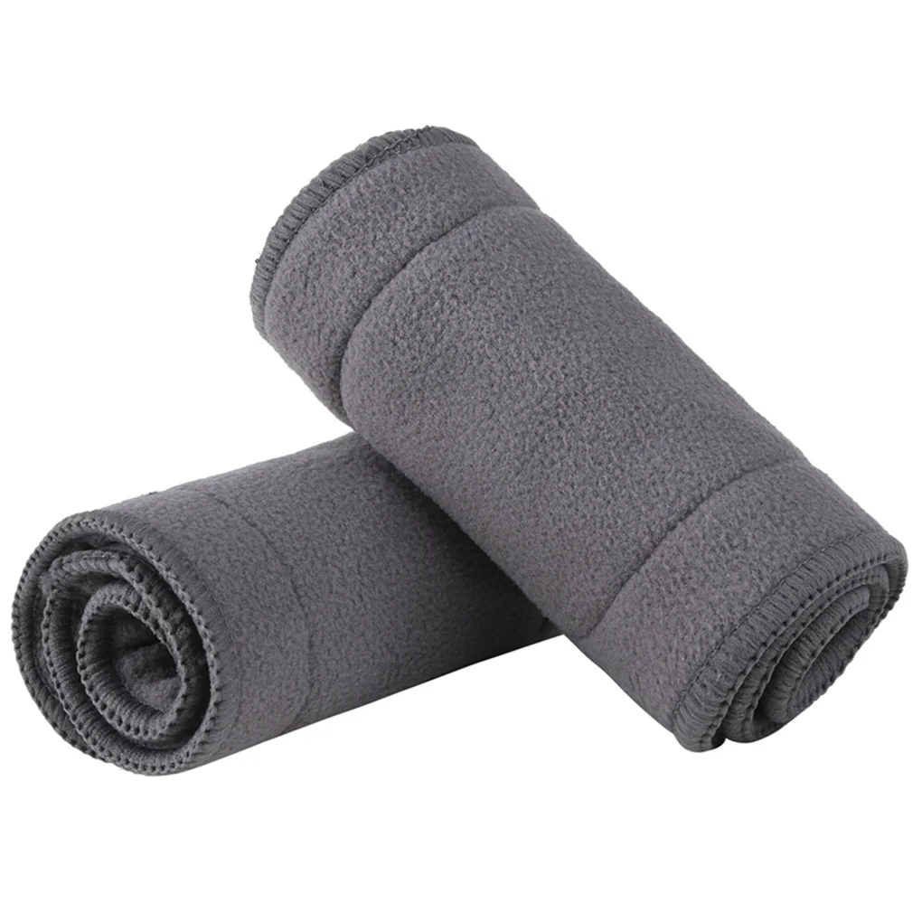 

Hot Sale 1PC/10PCS Baby Nappies Bamboo Charcoal Liner Nappy Diaper Insert For Baby Cloth Diaper Nappy Washable 4/5 Layers