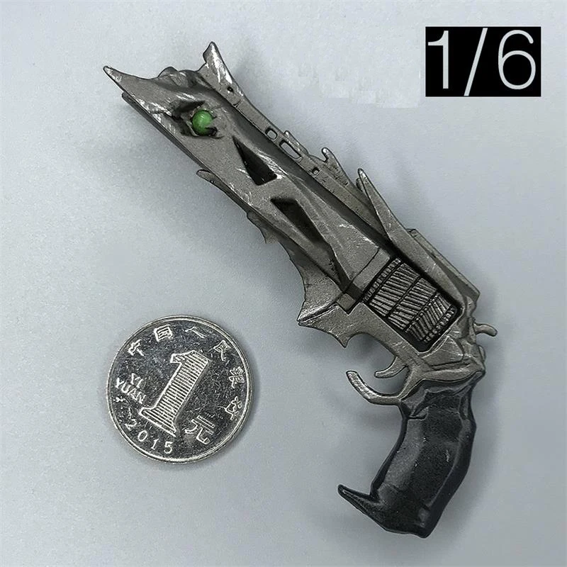 

3ATOYS THREEZERO 1/6 Fate титановое оружие научная фантастика пистолет Модель D для экшн-фигурок компонент